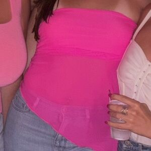 Urban Outfitters Hot Pink Tank Top